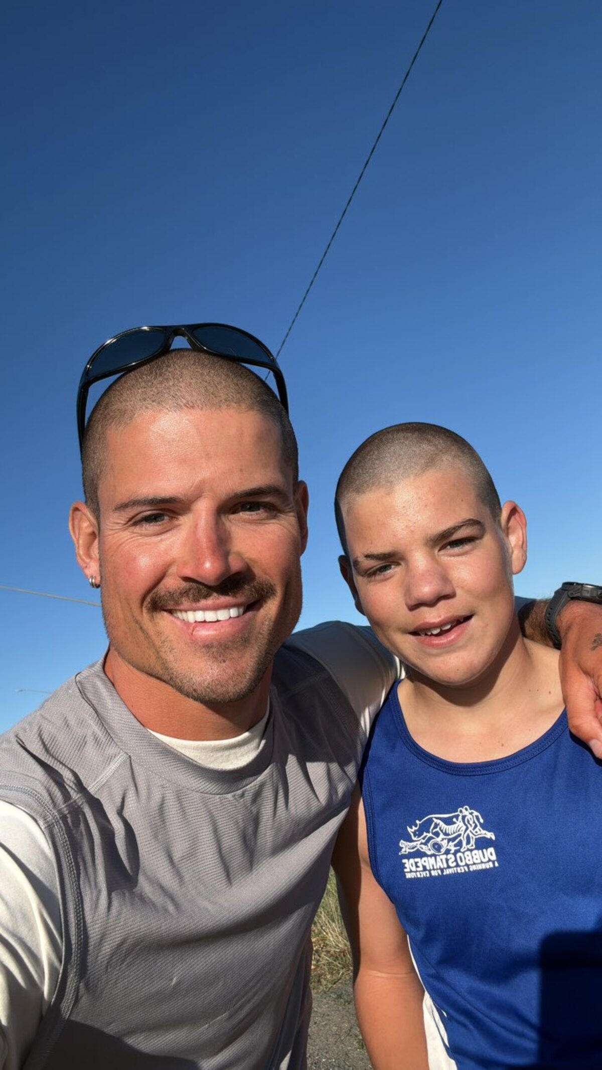 Runners unite: Daniel meets a new hero