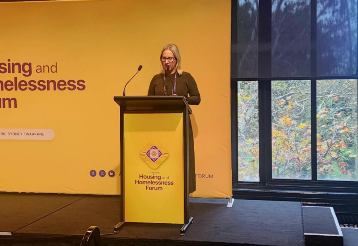 Lismore-based housing and homelessness leader speaking at national forum