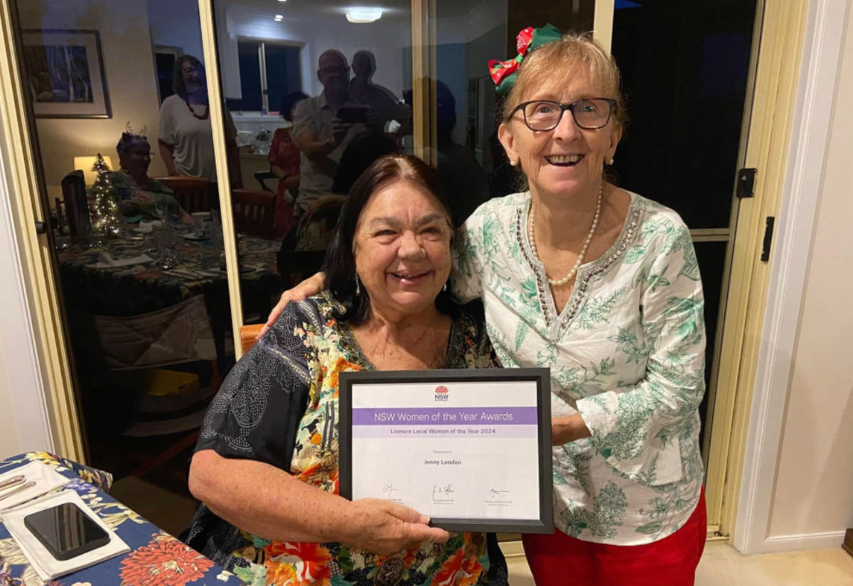 Lismore's Jenny London included in Hidden Treasures Honour Roll