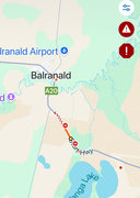 Truck fire closes Sturt Highway near Balranald