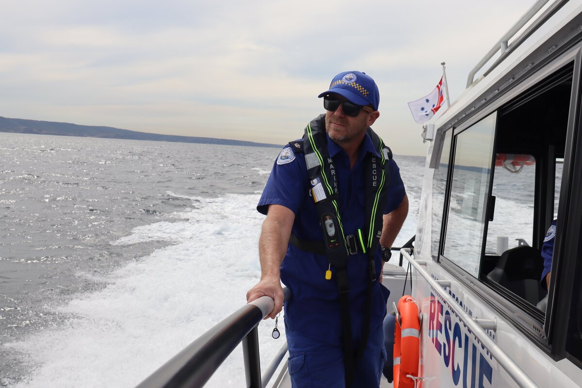 Coastal capabilities enhanced with Marine Rescue NSW's new vessel