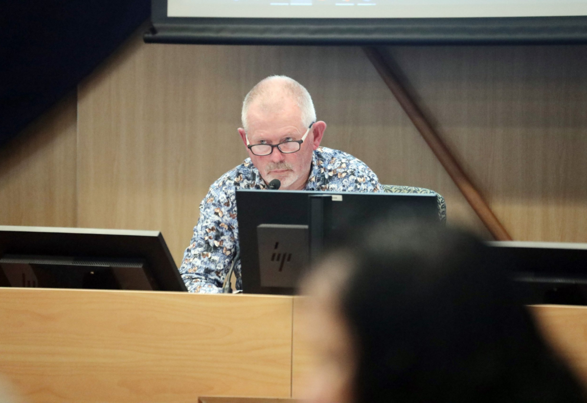 Nobby Clark at odds with council over blacking-out inappropriate language