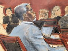 What is it like being a sketch artist in the P Diddy trial?