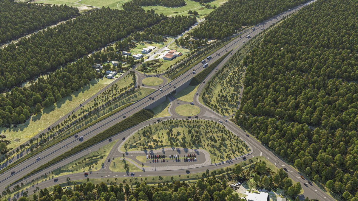 Roadworks continue for Jervis Bay flyover 
