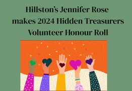 Hillston’s Jennifer Rose honoured on the 2024 Hidden Treasures Honour Roll