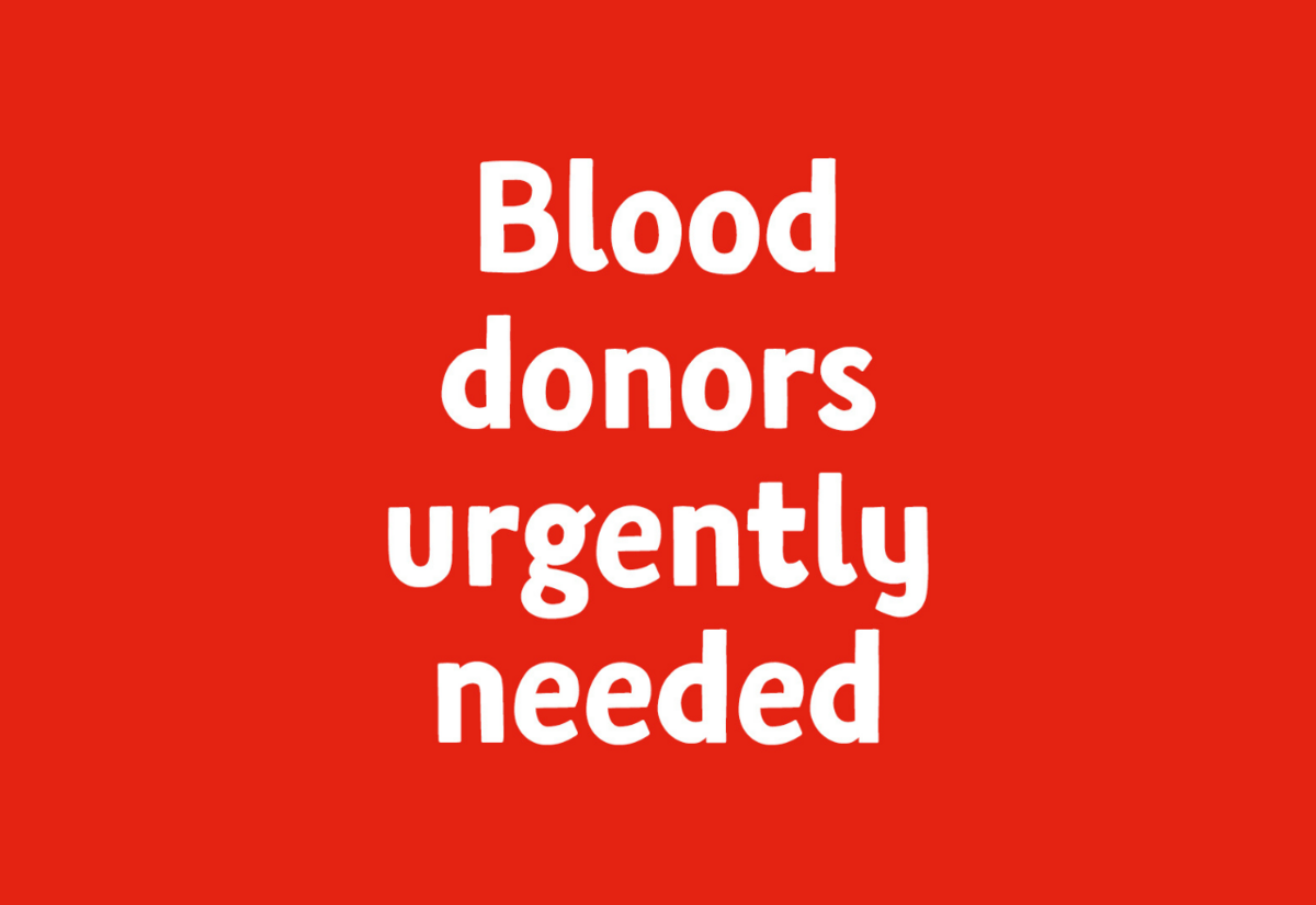 9,500 O-type blood donors urged to donate immediately