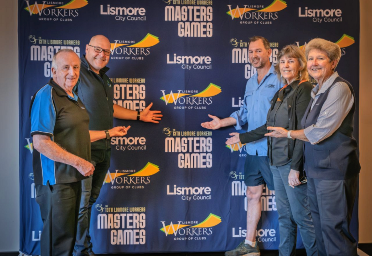 Get your team together for the 2025 Lismore Masters Games