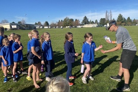 Clyde School Run Club takes off