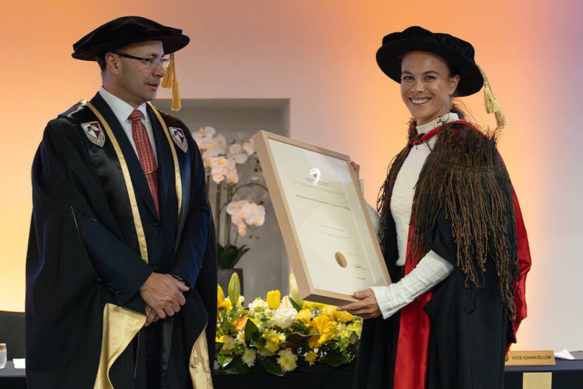 Dame Lisa Carrington Honoured by AUT
