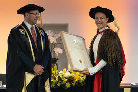 Dame Lisa Carrington Honoured by AUT