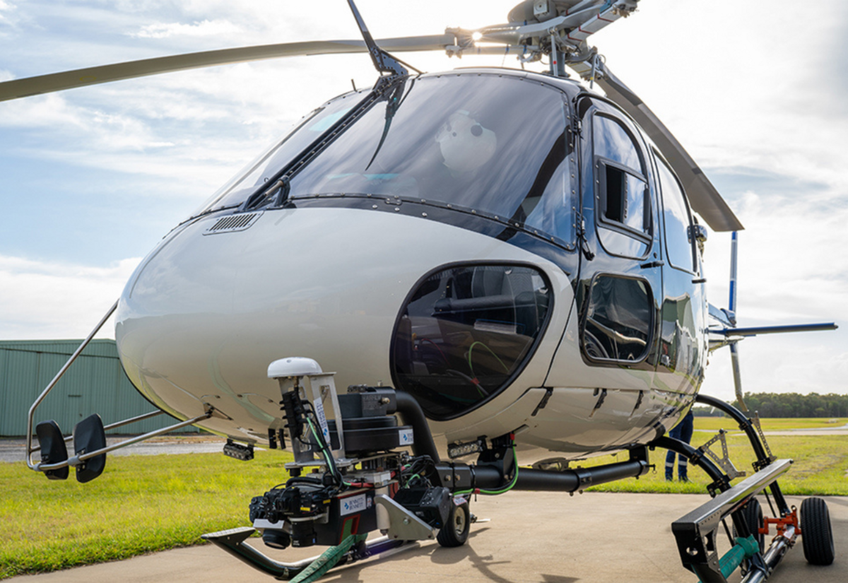 Helicopters to survey flood-damaged roads in Lismore using Advanced Imaging Technology