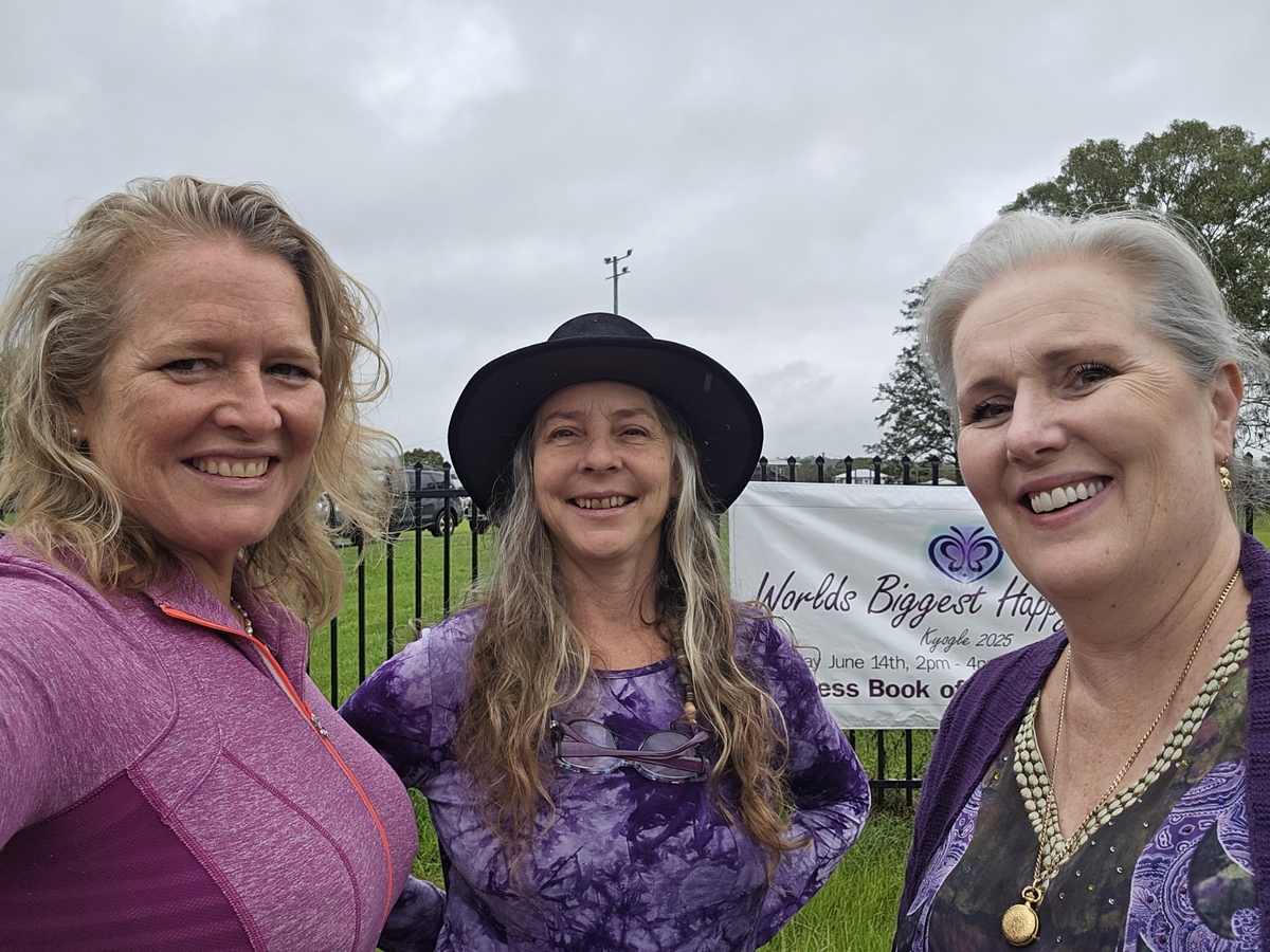 Get to Kyogle Showground this Saturday for World's Biggest Happy Dance