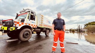 Ashley rewarded for dedication to rescue efforts