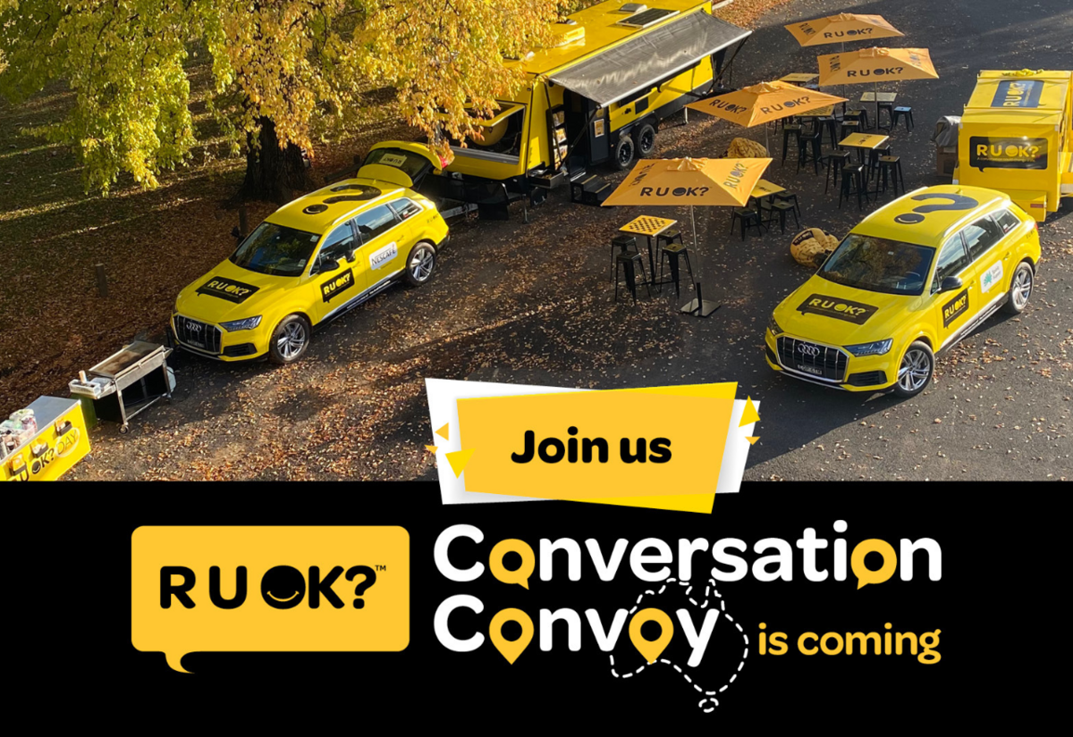 R U OK? Conversation Convoy coming to The Quad on Wednesday