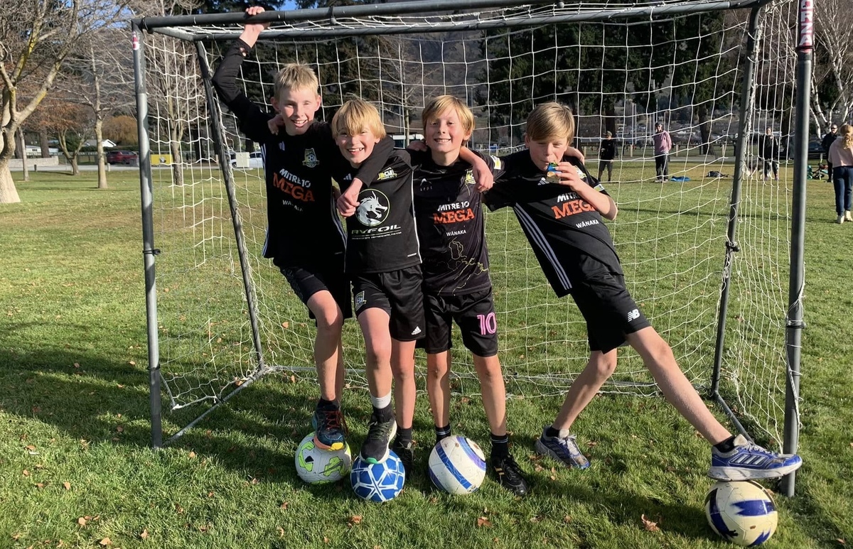Football-mad boys’ challenge for World Vision