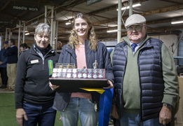 Visiting Hay with mates leads to sheep judging win for city student