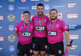 Ref on the rise: Ryan takes giant leap towards NRL dream