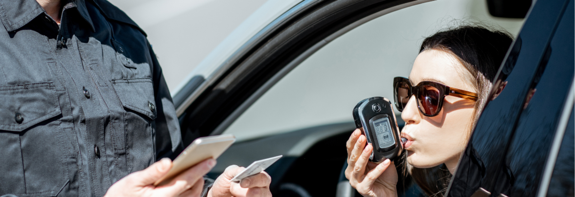 Driver caught at over five times legal limit