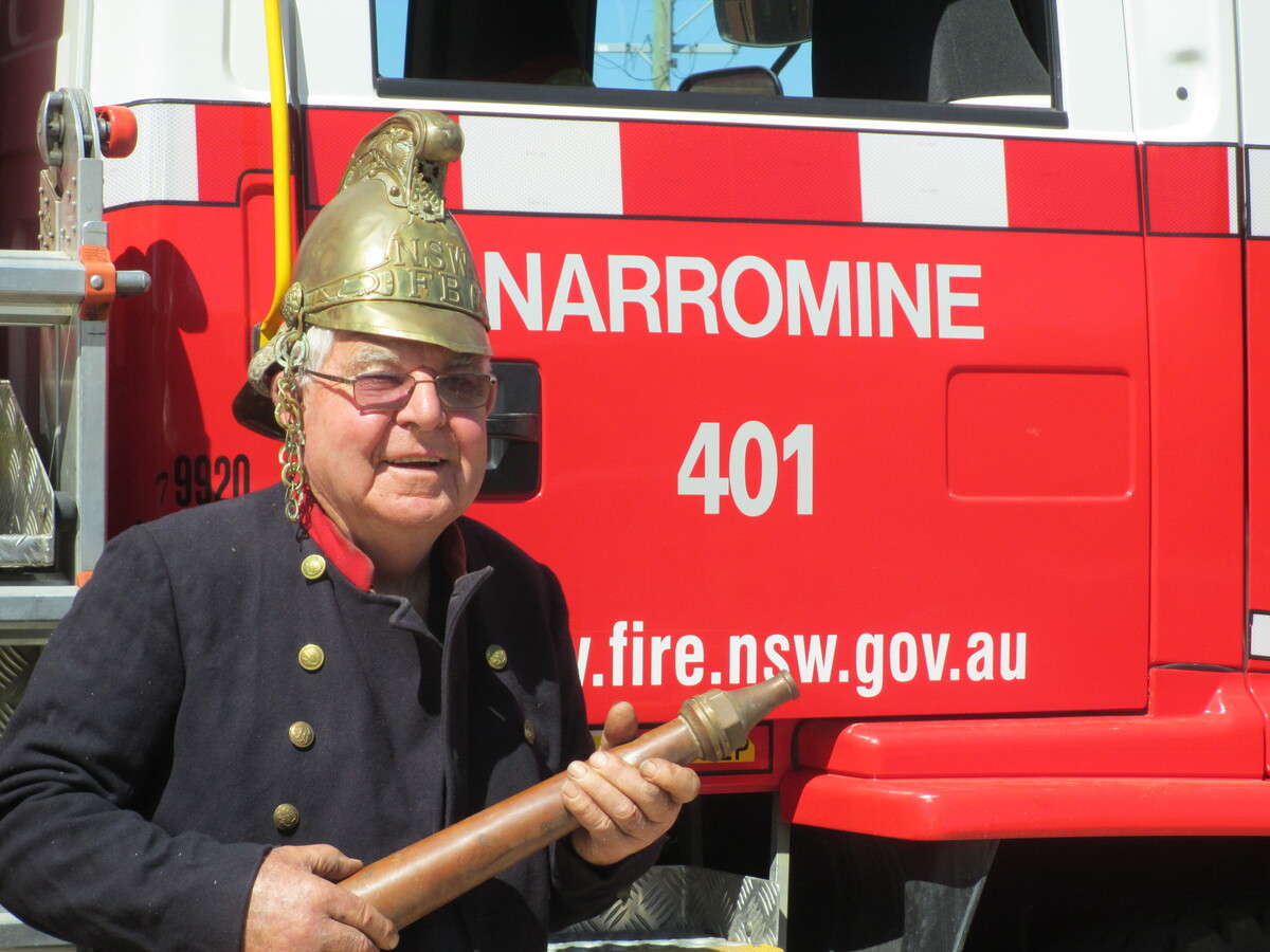 Narromine firefighter Bob Treseder honoured 