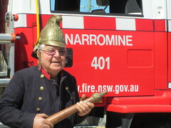 Narromine firefighter Bob Treseder honoured 