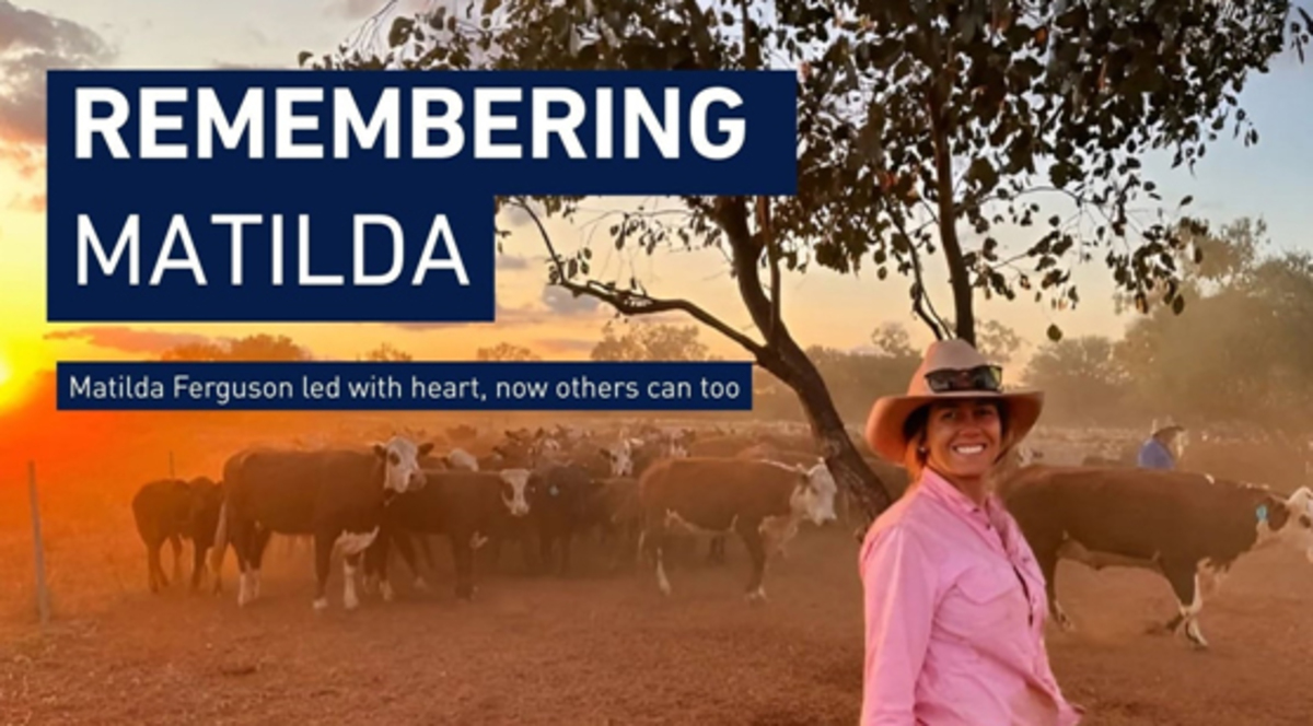 Matilda Ferguson led with heart, now others can too