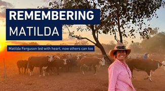 Matilda Ferguson led with heart, now others can too