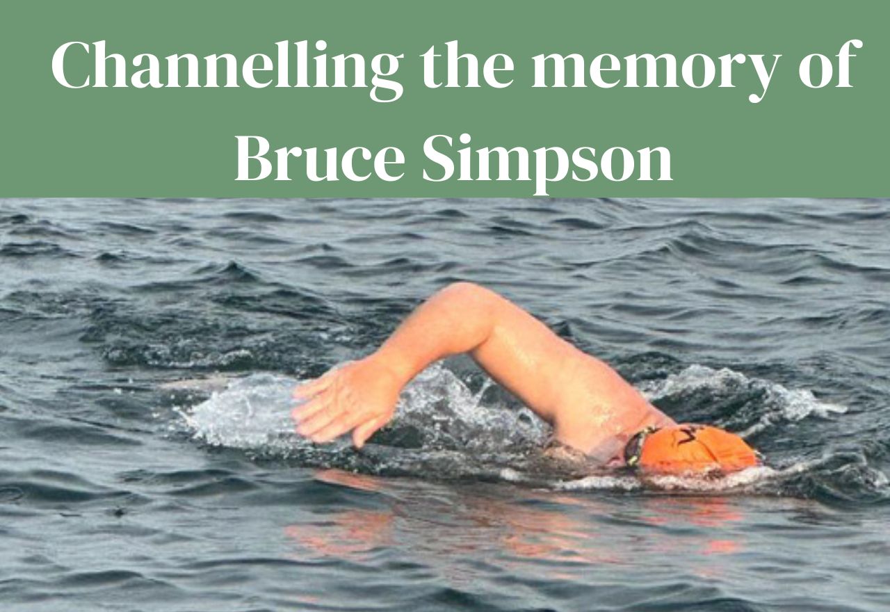 Channelling the memory of Bruce Simpson in marathon swim