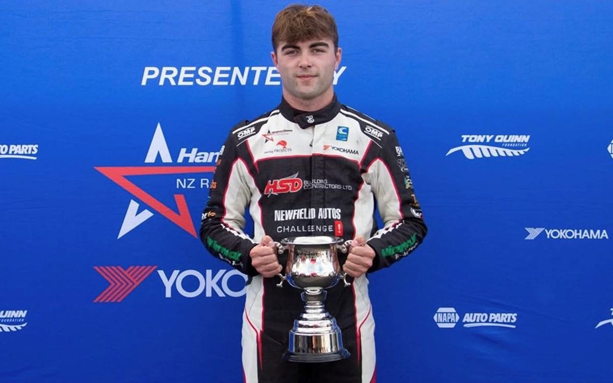 Winton's Jacob Begg takes Rookie of the year title