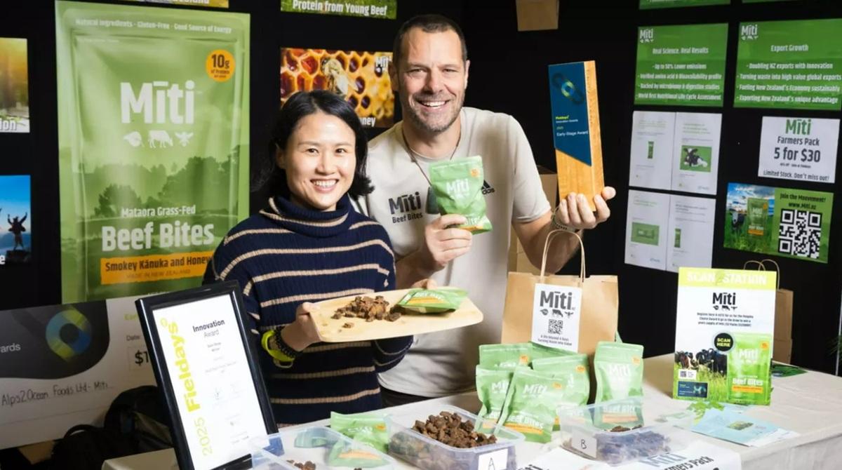 Beefy innovation earns double Fieldays win for Waitaki start-up