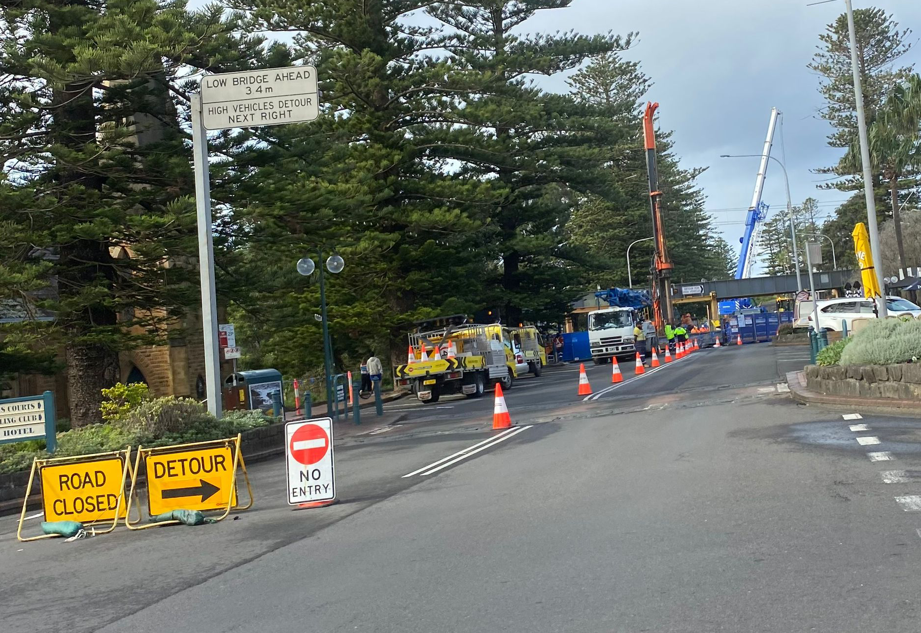Roadwork disruptions in Kiama for key projects