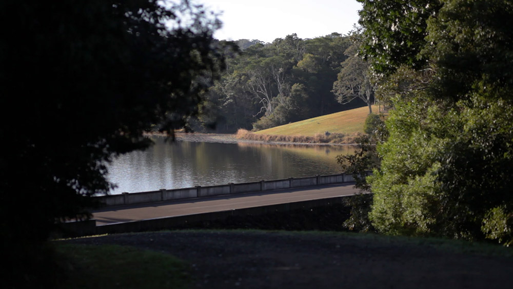 Flood warning infrastructure for Rocky Creek Dam