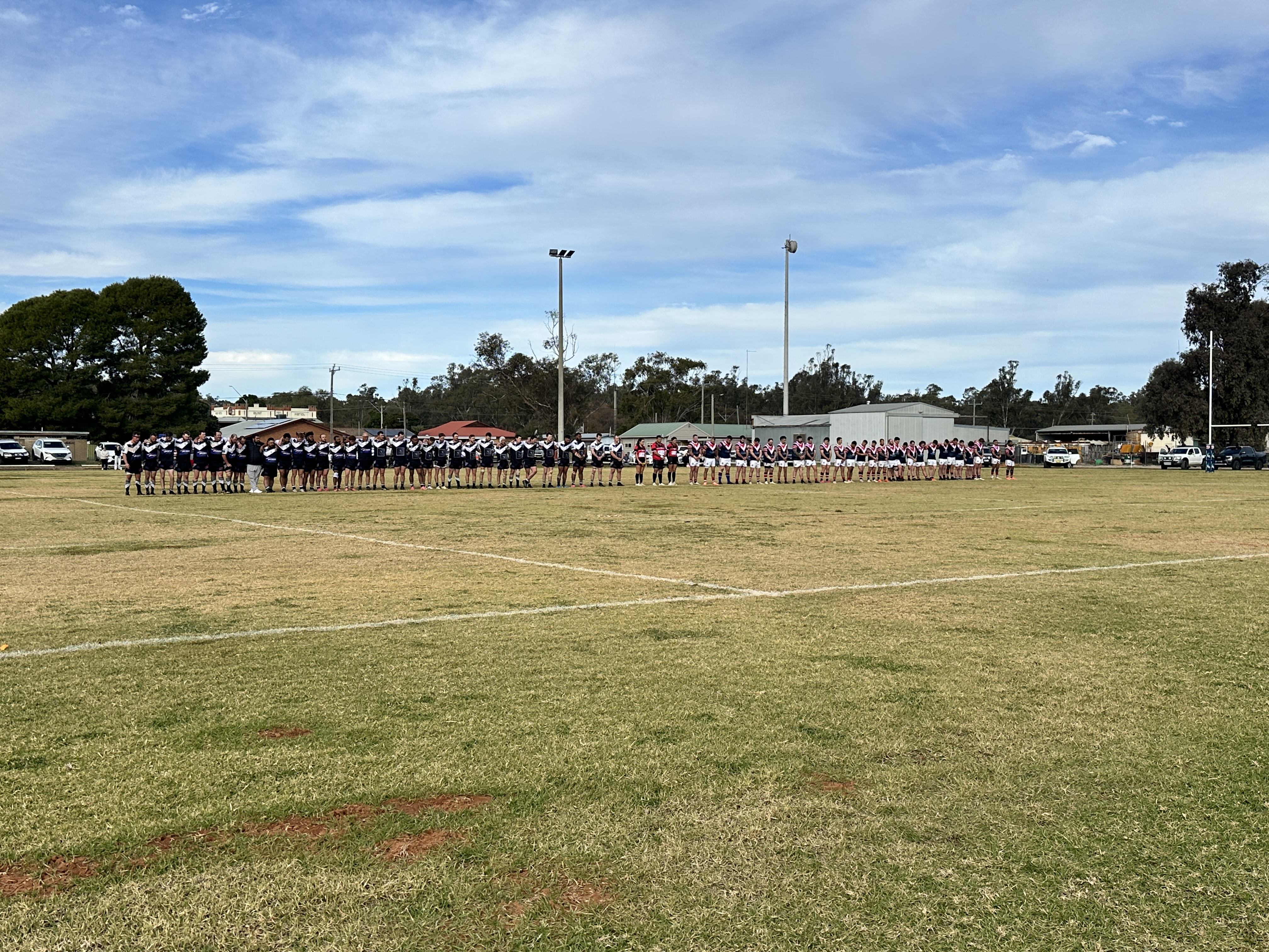 Roosters and Magpies pause to remember - Group 20 round 9 results