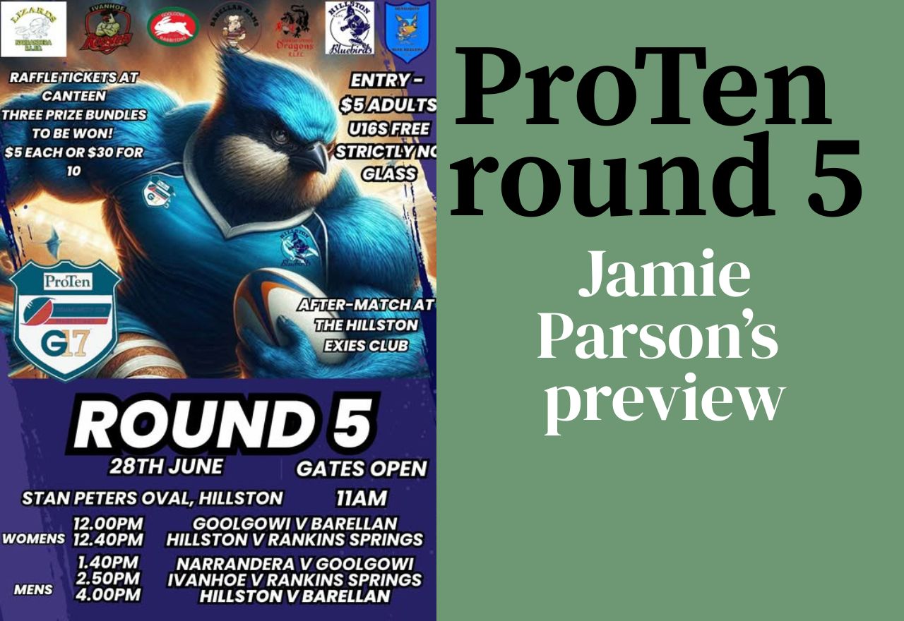 ProTen heads to Hillston – round 5 preview