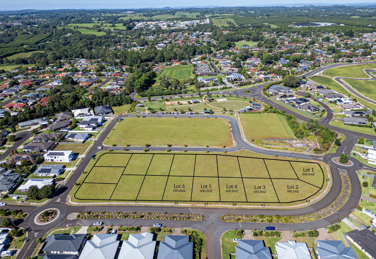Ready-to-build residential lots go to auction in Wollongbar on 6 August 2025