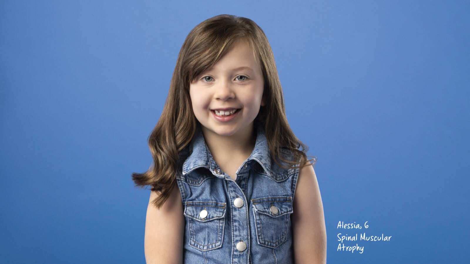 Alessia a living, breathing example of Genes for Jeans Day's importance