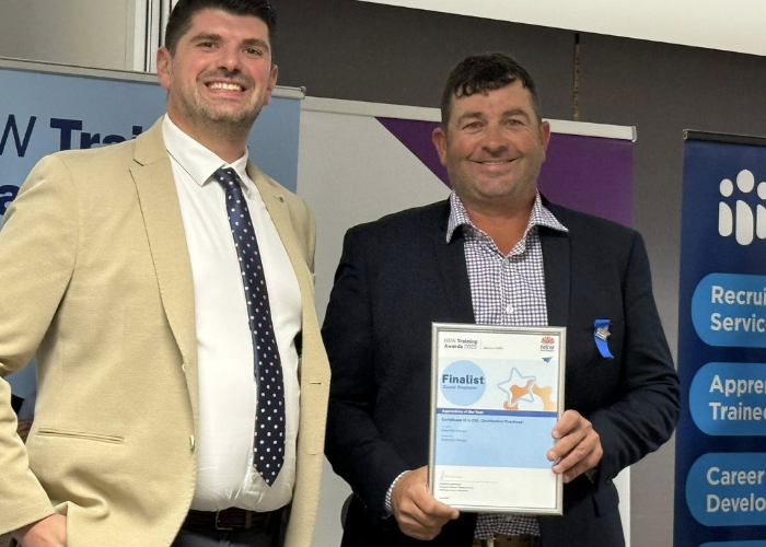 Age doesn't matter for Western NSW Apprentice of the Year