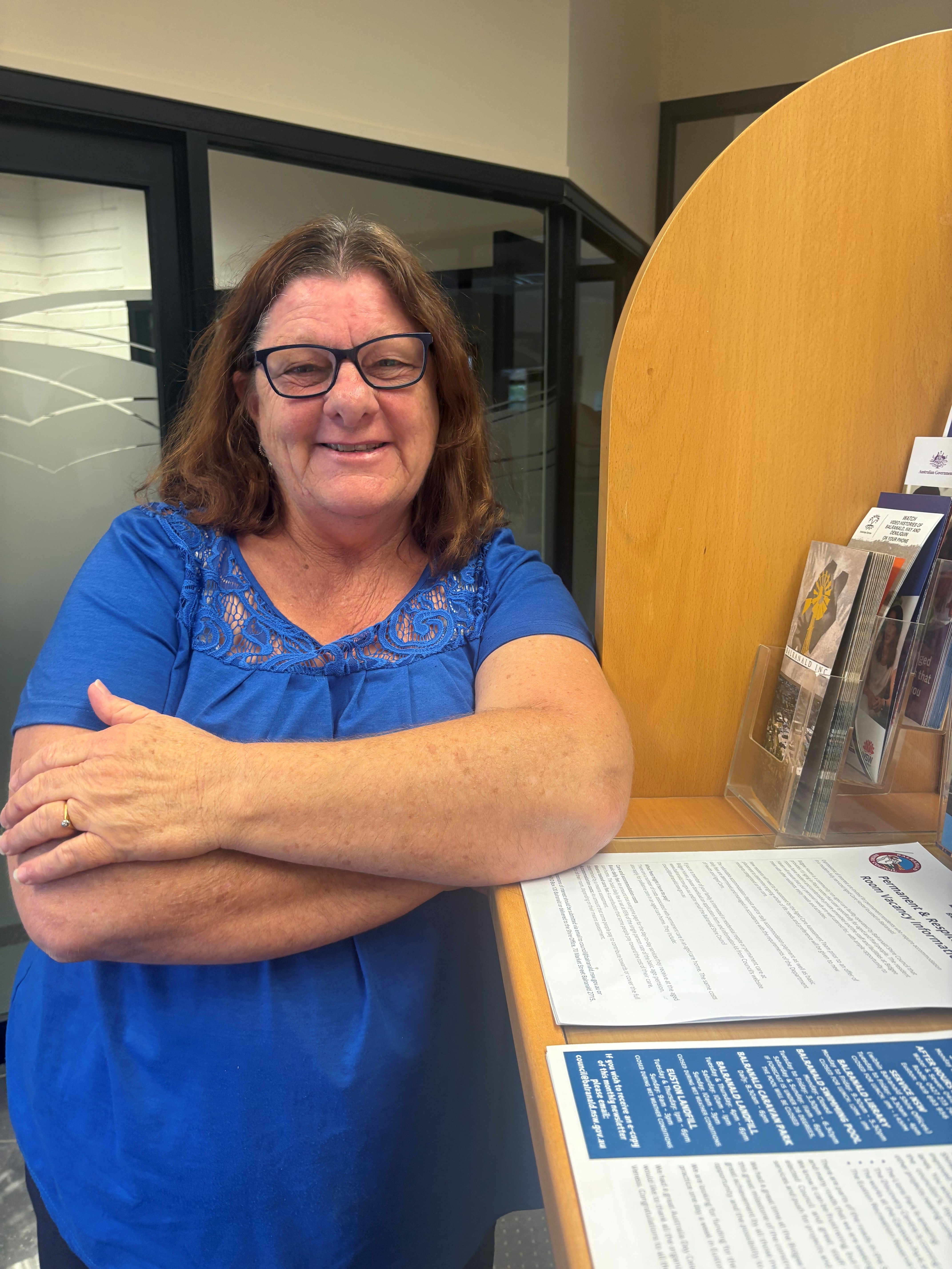 The lady behind Balranald Council: Carolyn Holmes
