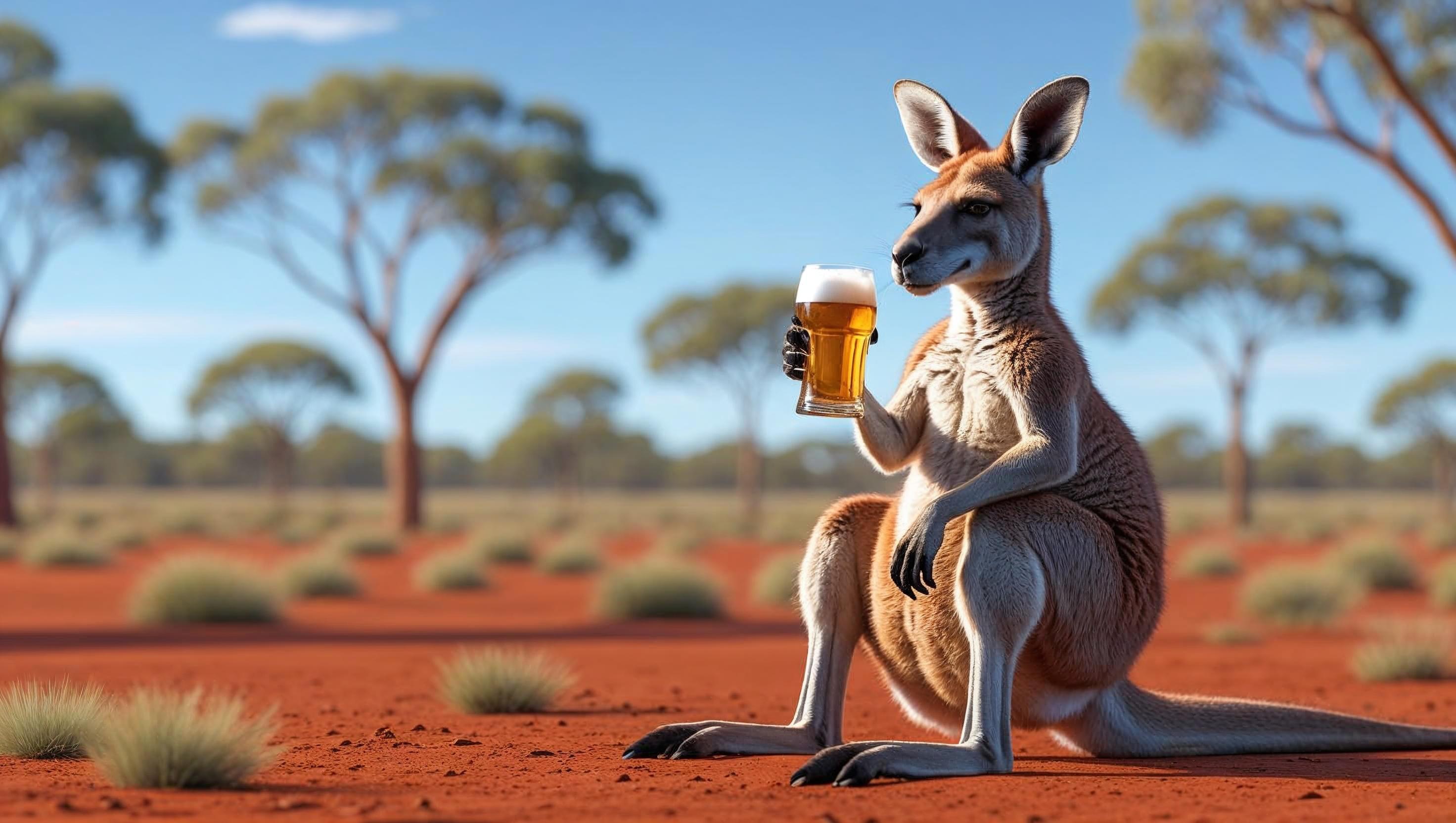 Keep an eye out for  ‘drunk’ kangaroos