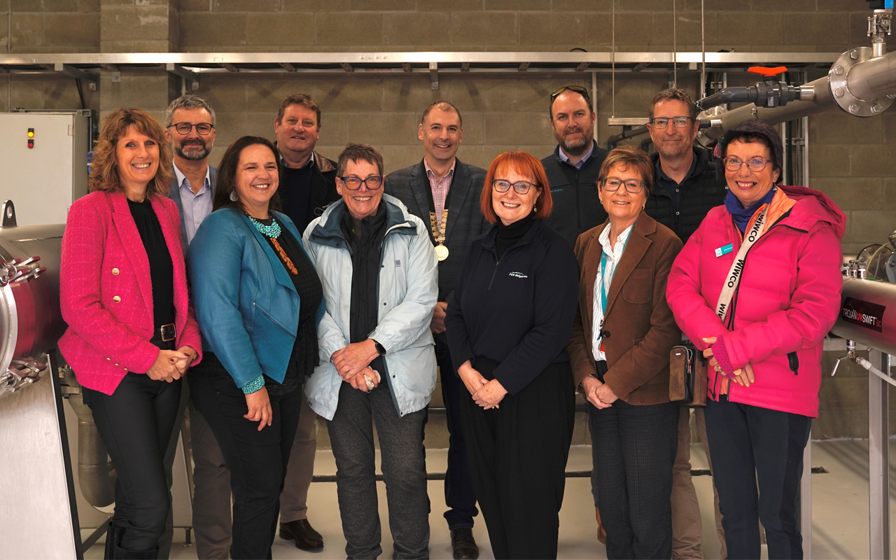 Manapōuri's new $3.6m water treatment plant officially opened