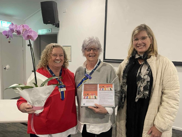 Kiama CWA proud of 'Hidden Treasure' Sandra
