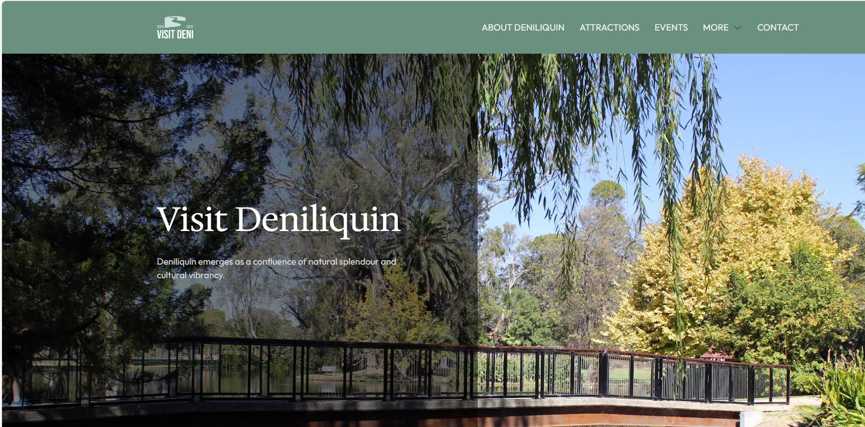 Edward River unveils first visitor website for Deni