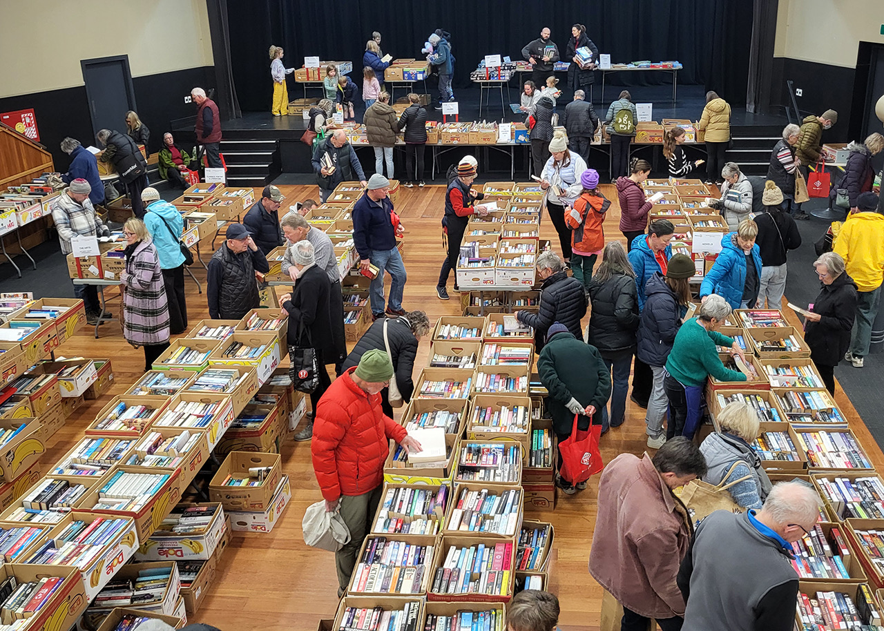 Rotary Club of Wānaka book and jigsaw sale returns