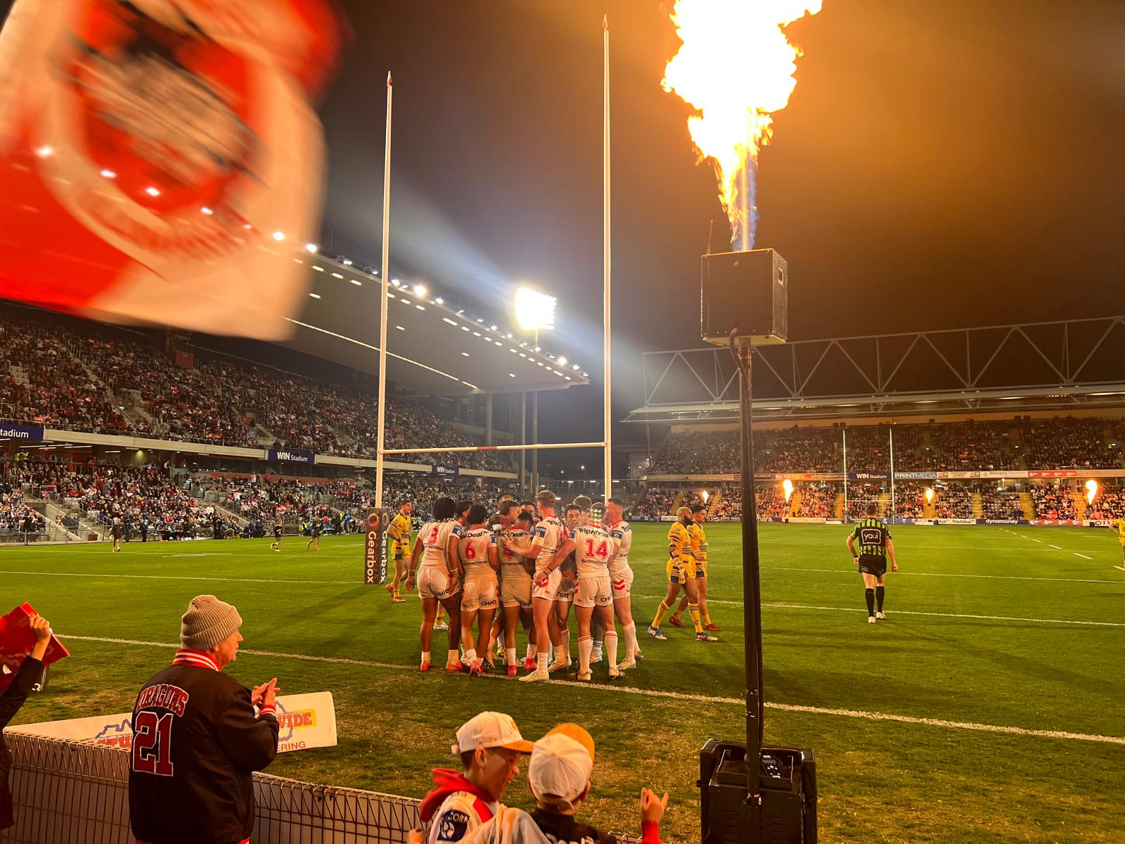 Dragons make several changes for Raiders rumble