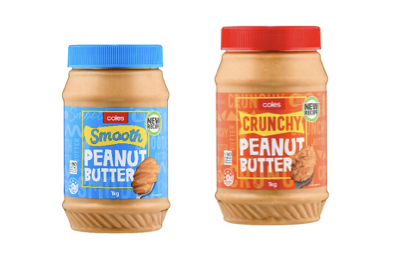 Coles recall Smooth and Crunchy Peanut Butter 1kg Best before: 05/02/2027