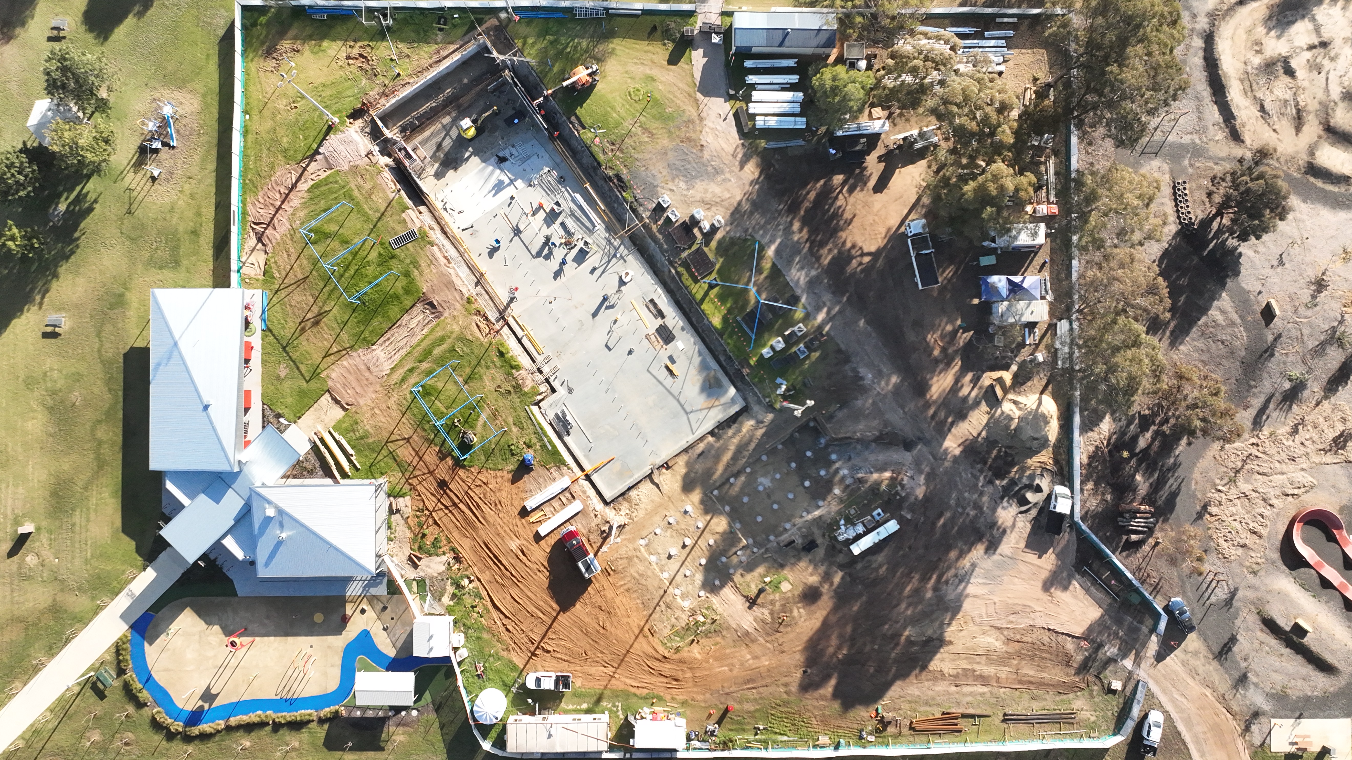 Hay pool redevelopment remains on time and on budget