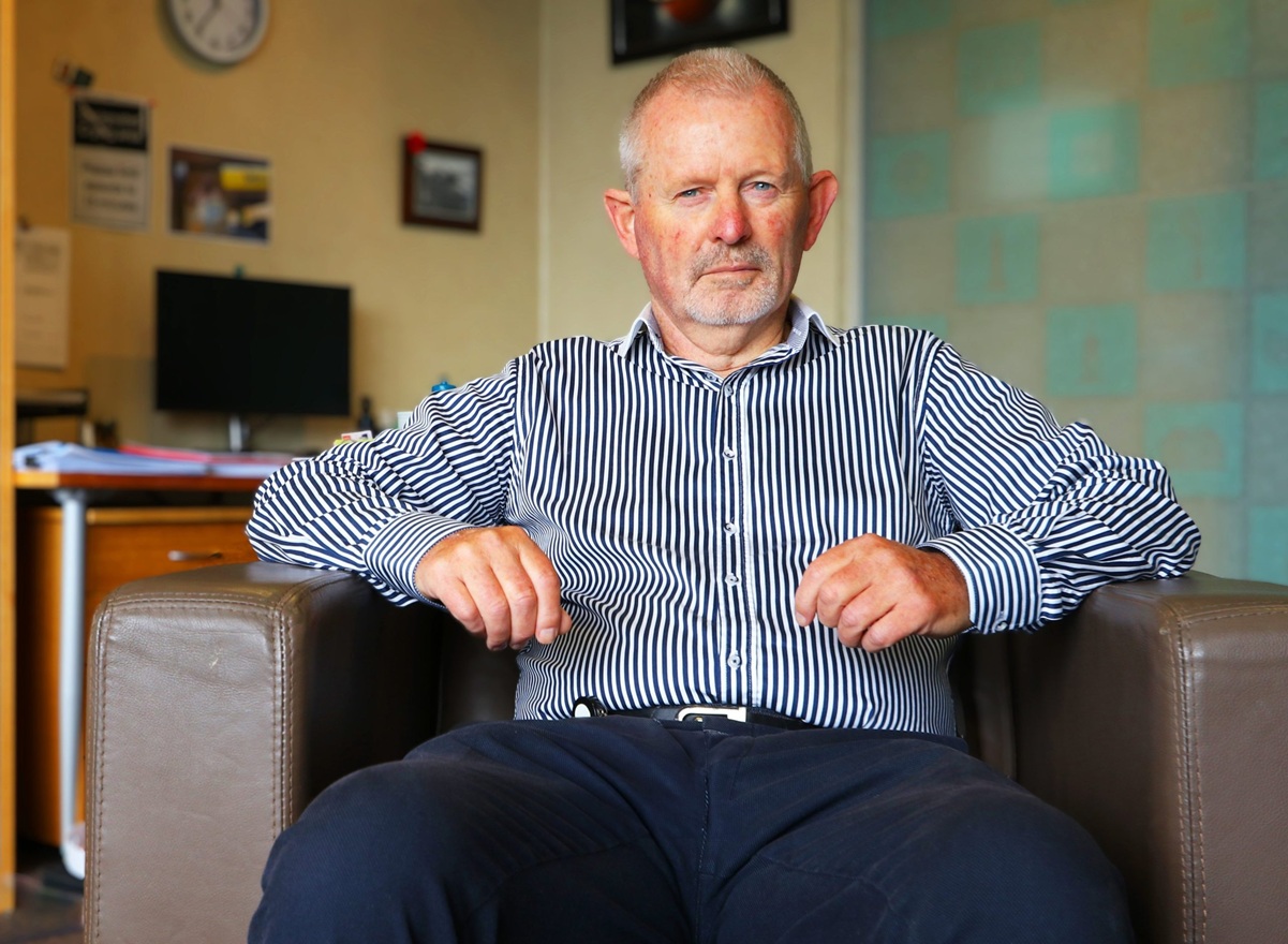 Nobby Clark returns to hospital after weekend stroke