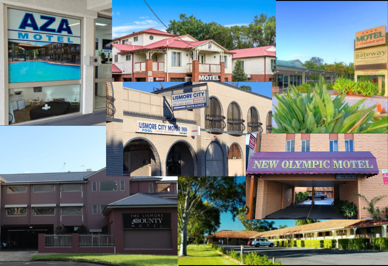 Lismore motels being used to house the homeless 