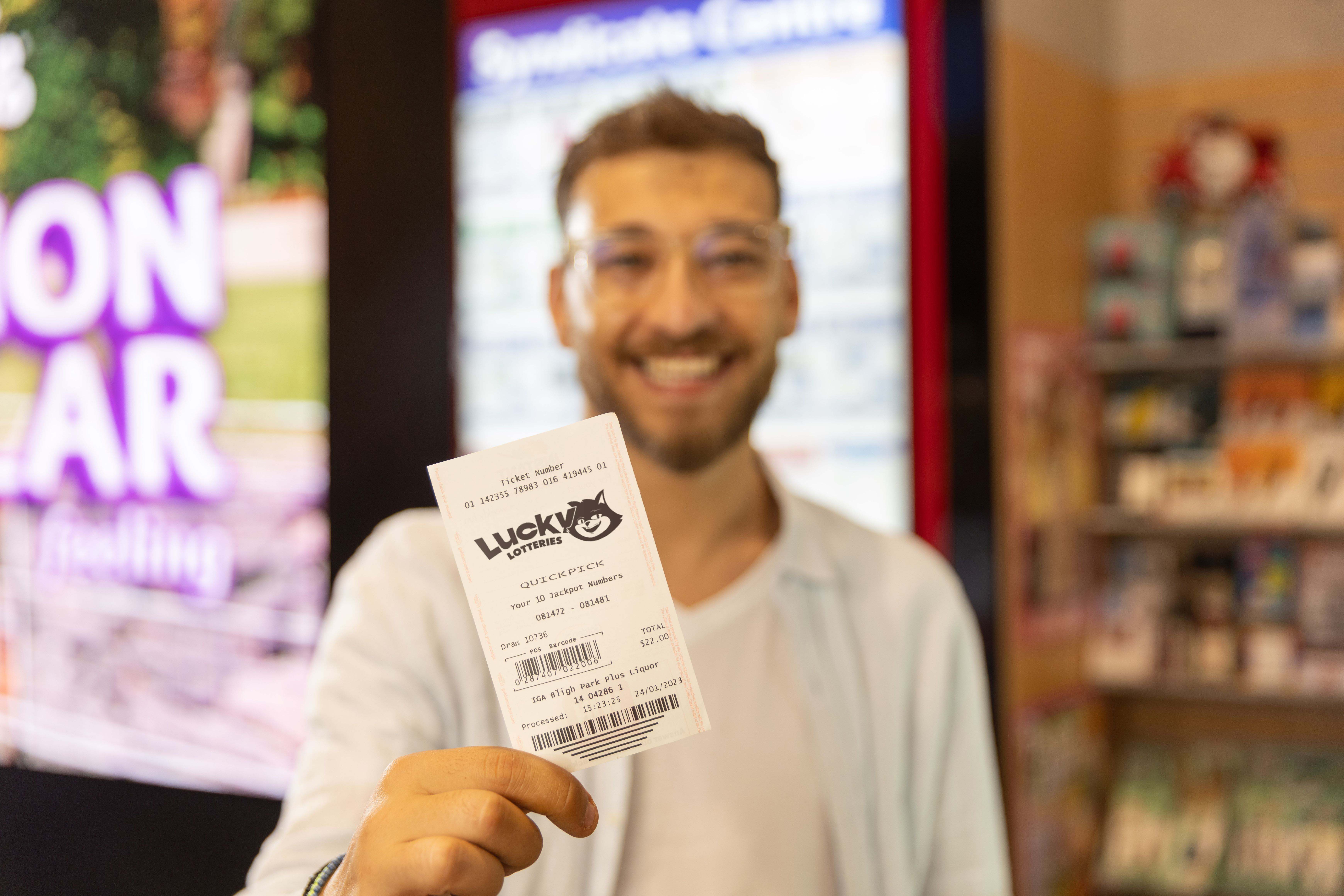 Lismore man wins $100,000 thanks to spaghetti bolognese choice