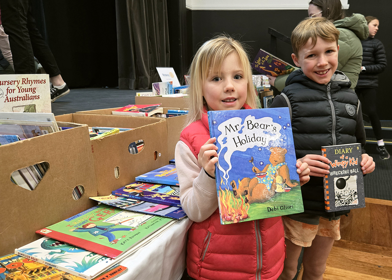 Book sale raises $20K for community 