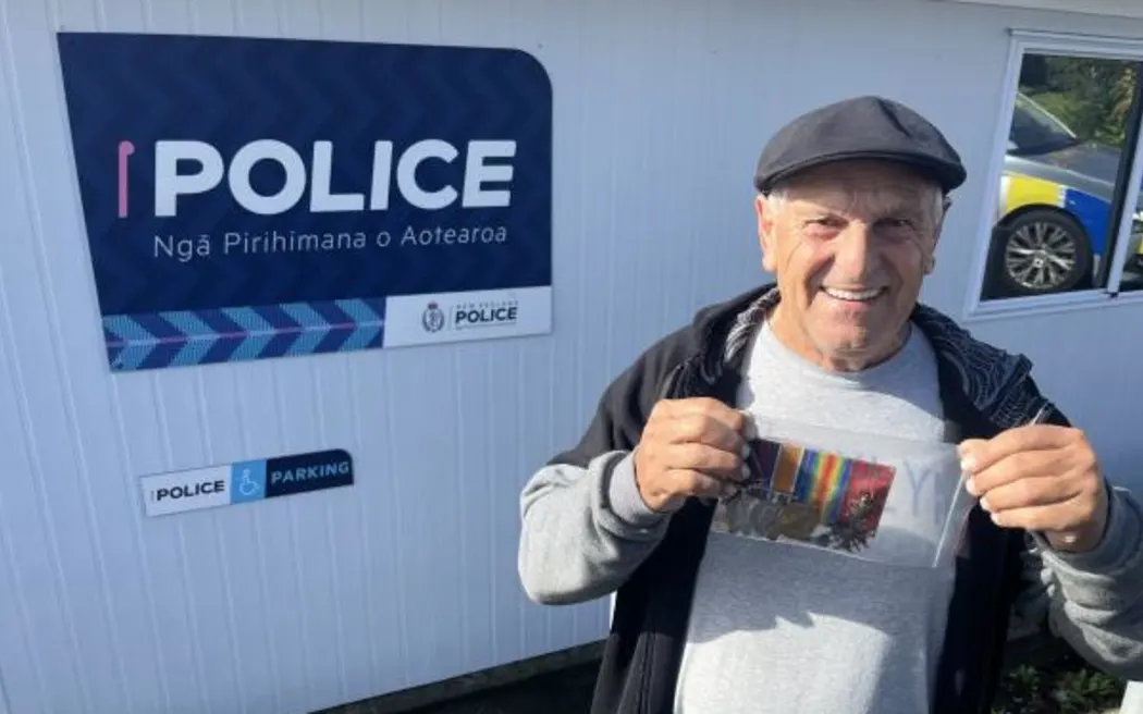 War veteran's grandson reunited with medals after Wellsford theft
